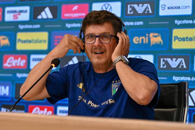 Fußball, Nationalteam Italien, Pressekonferenz in Florenz