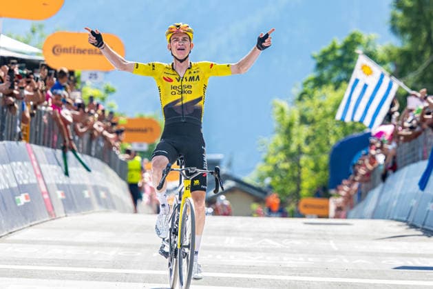 Radsport, Giro d Italia, 19. Etappe, Etappensieger Sepp Kuss