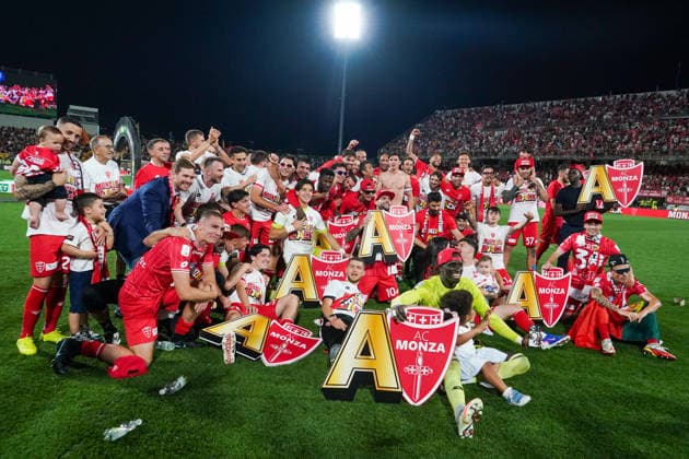 Fußball, Italien, AC Monza ist Aufsteiger in die Serie A