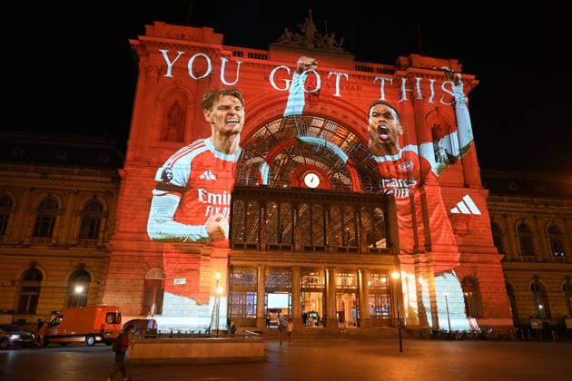 Fußball, CL, Finale in Budapest, Paris St. Germain - FC Arsenal, Impressionen