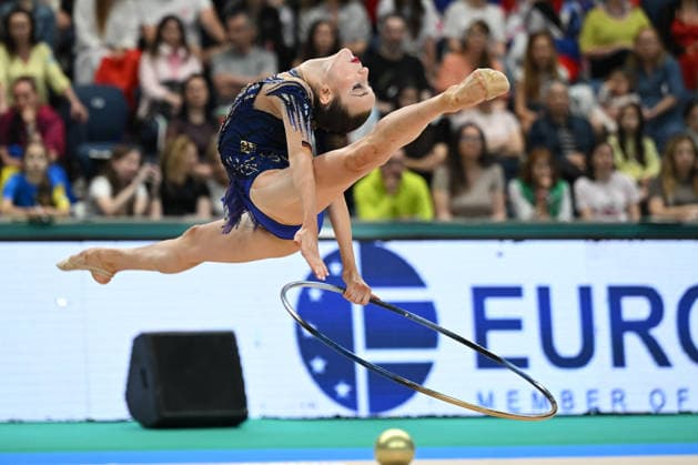 Rhytmische Sportgymnastik, RSG, EM in Warna