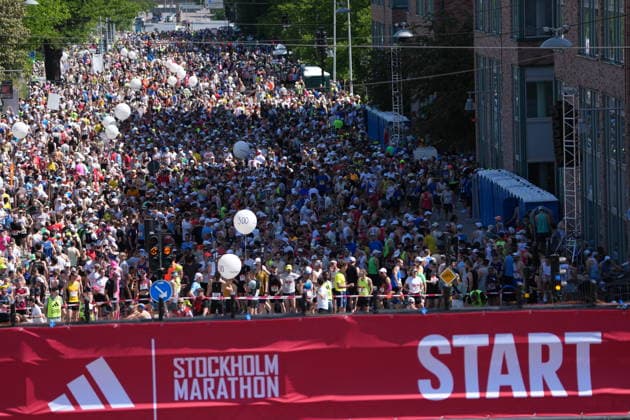 Leichtathletik, Stockholm Marathon