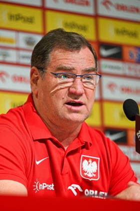 Fußball, Nationalteam Polen, Pressekonferenz