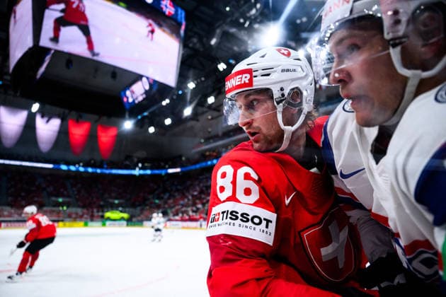 Eishockey, WM, Halbfinale, Schweiz - Norwegen