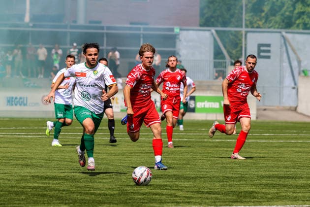 Fußball, Schweiz, SC Kriens - FC Bavois