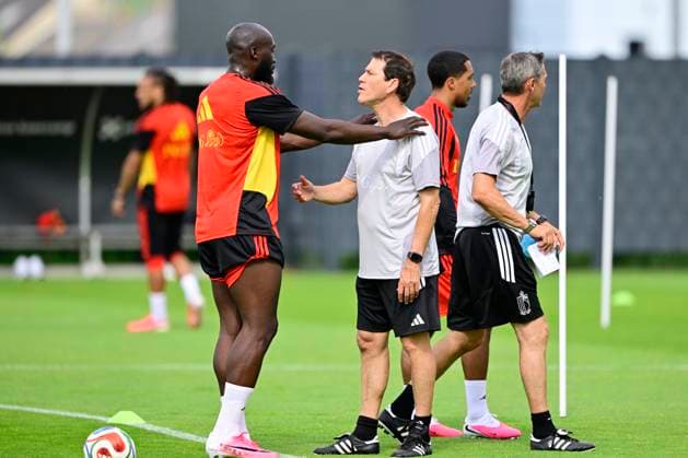 Fußball, Nationalteam Belgien, Training