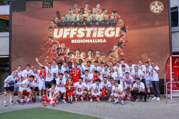 Fußball, Oberliga Rheinland-Pfalz Saar, 1. FC Kaiserslautern II - FV Eppelborn
