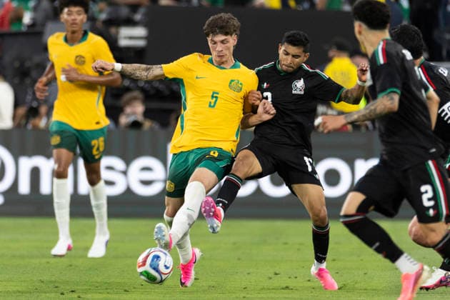 Fußball, Länderspiel, Mexiko - Australien