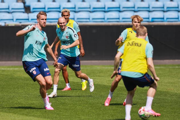 Fußball, Nationalteam Norwegen, Training