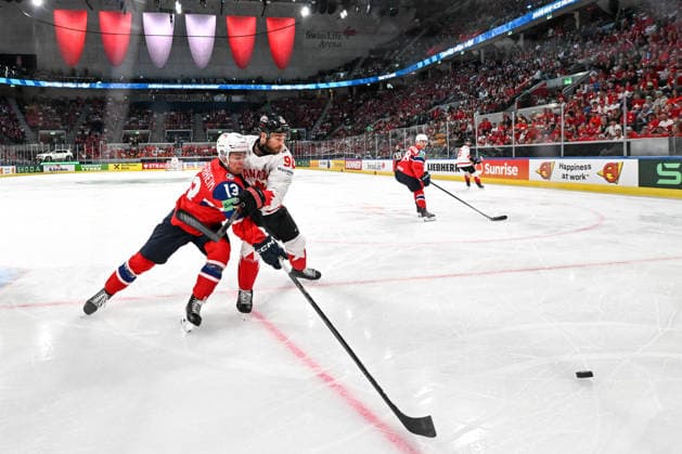 Eishockey, WM, Spiel um Platz 3, Kanada - Norwegen