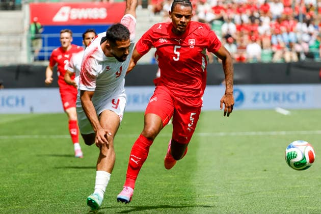 Fußball, Länderspiel, Schweiz - Jordanien