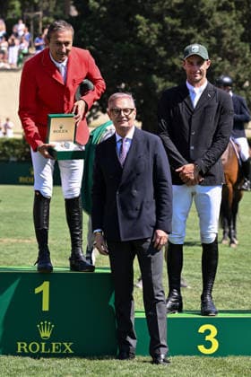 Pferdesport, Springreiten, CSIO in Rom