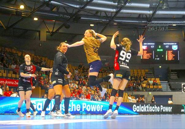 Handball, Frauen, HBF, Play Out, BSV Sachsen Zwickau - Buxtehuder SV
