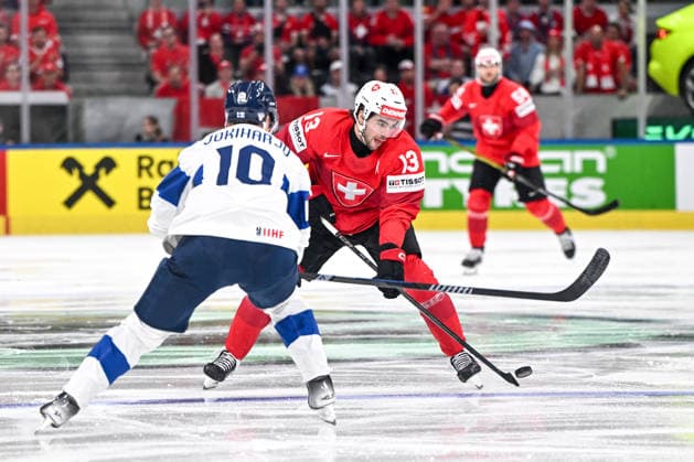 Eishockey, WM, Finale, Schweiz - Finnland