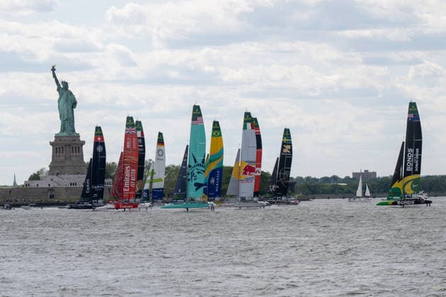 Segeln, SailGP in New York