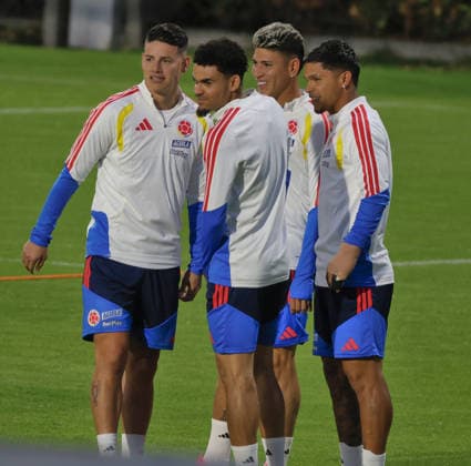 Fußball, Nationalteam Kolumbien, Training