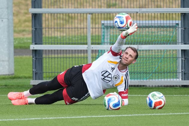 Fußball, Nationalteam Deutschland, Training