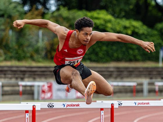 Leichtathletik, Hessische Meisterschaften in Darmstadt