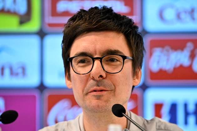 Fußball, Nationalteam Belgien, Pressekonferenz