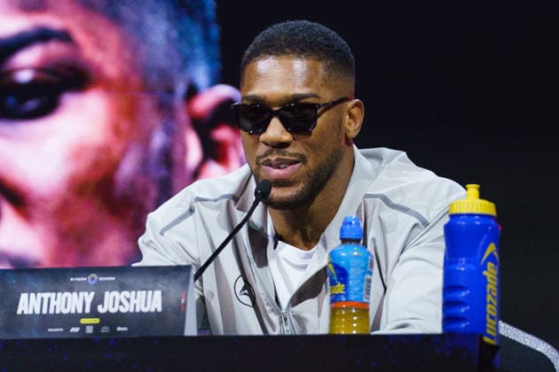 Boxen, The Comeback Launch Pressekonferenz, Anthony Joshua - Kristian Prenga