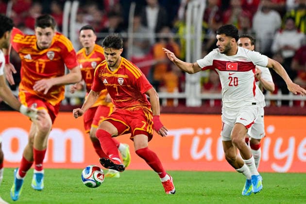 Fußball, Länderspiel, Türkei - Nordmazedonien