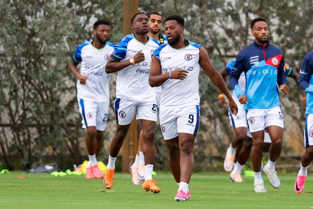 Fußball, FiFA WM 2026, Nationalteam Haiti, Training