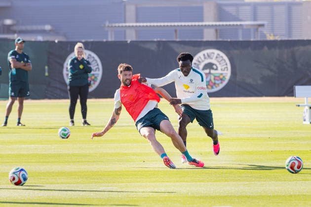 Fußball, FIFA WM 2026, Nationalteam Australien, Training
