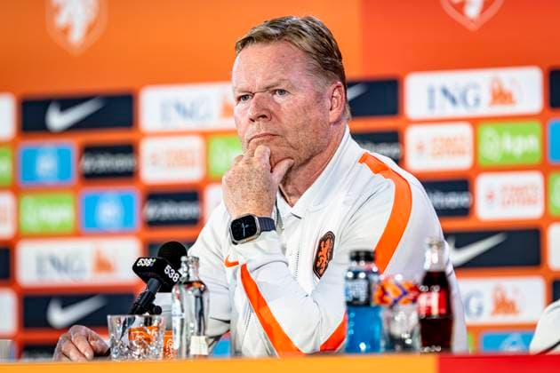 Fußball, Nationalteam Niederlande, Pressekonferenz