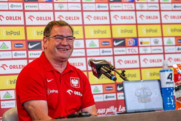 Fußball, Nationalteam Polen, Pressekonferenz