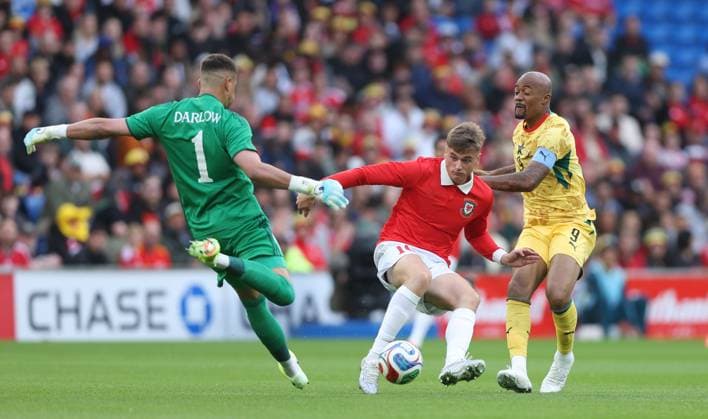 Fußball, Länderspiel, Wales - Ghana
