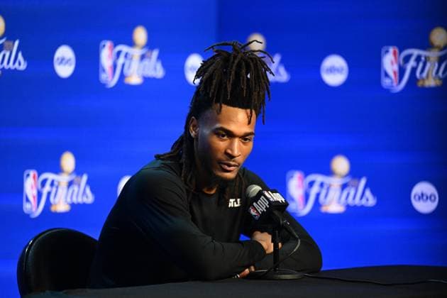 Basketball, NBA Finals, San Antonio Spurs - New York Knicks, Training und Pressekonferenz