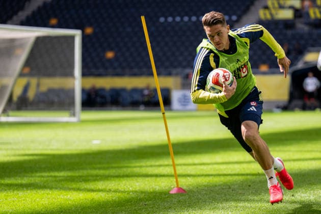 Fußball, FIFA WM 2026, Nationalteam Schweden, Training