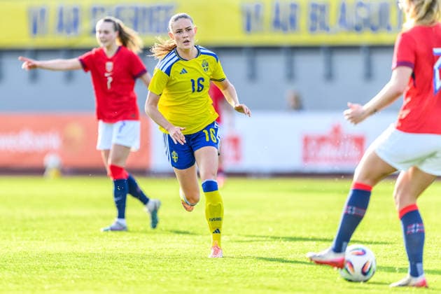 Fußball, Frauen, U23, Länderspiel, Schweden - Norwegen
