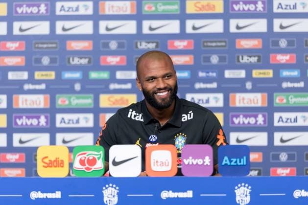 Fußball, FIFA WM 2026, Nationalteam Brasilien, Pressekonferenz