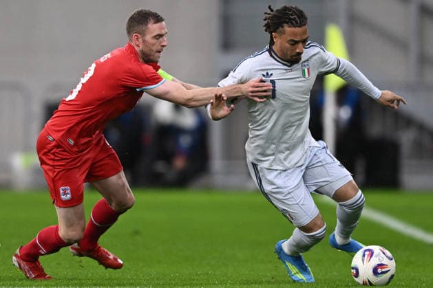 Fußball, Länderspiel, Luxemburg - Italien