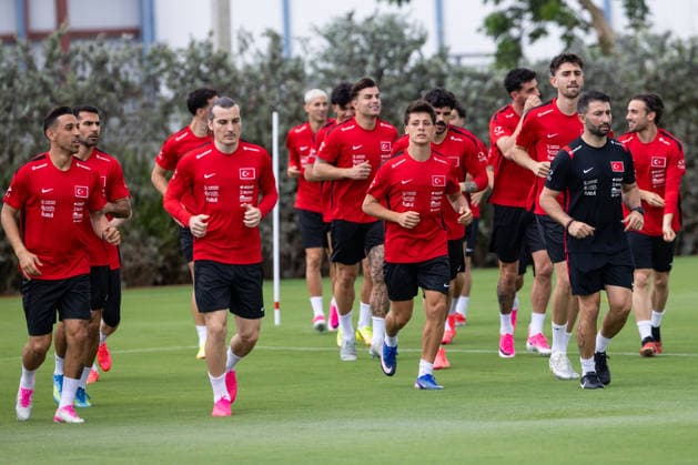 Fußball, FIFA WM 2026, Nationalteam Türkei, Training