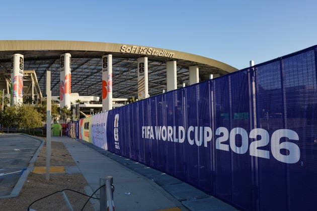 Fußball, FIFA WM 2026, Eindrücke aus Los Angeles vor Beginn der WM