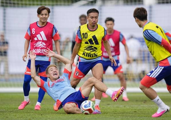 Fußball, FIFA WM 2026, Nationalteam Japan, Training