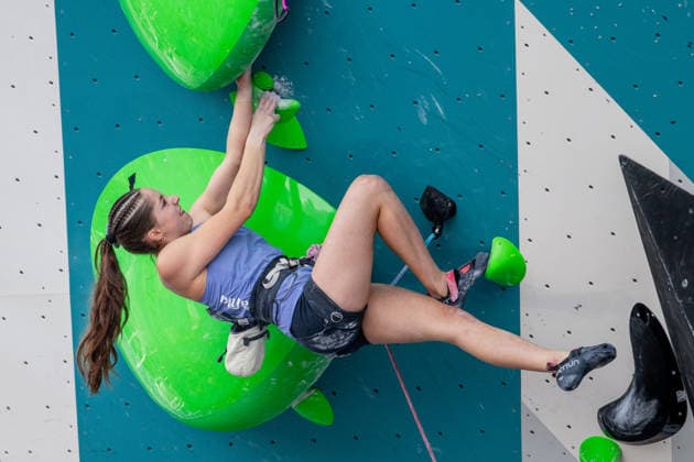Klettern, Lead, World Climbing Series in Prag