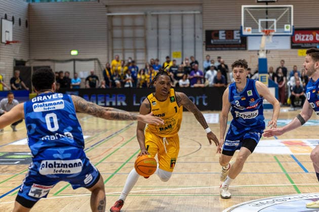 Basketball, 2. BBL, Aufstiegs-Playoff, Bozic Estriche Knights Kirchheim - Phönix Hagen
