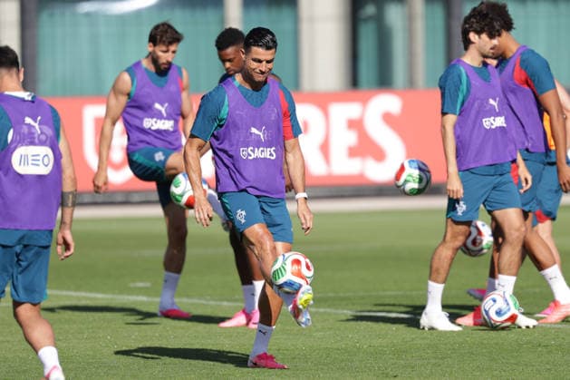 Fußball, FIFA WM 2026, Nationalteam Portugal, Training