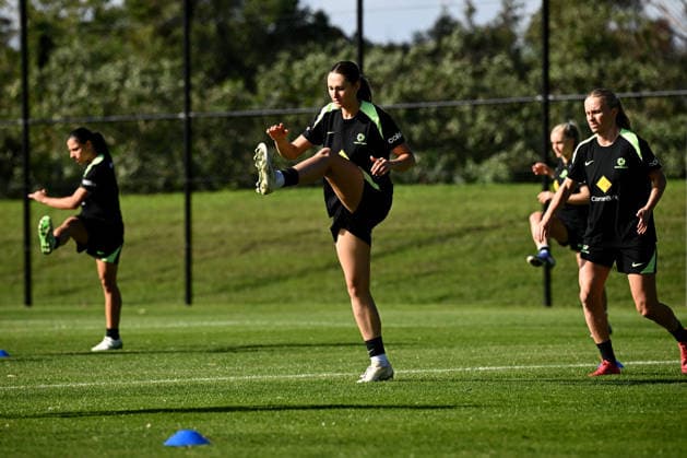 Fußball, Frauen, Nationalteam Australien, Training