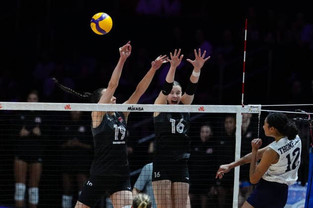 Volleyball, Frauen, Nations League, Kanada - USA