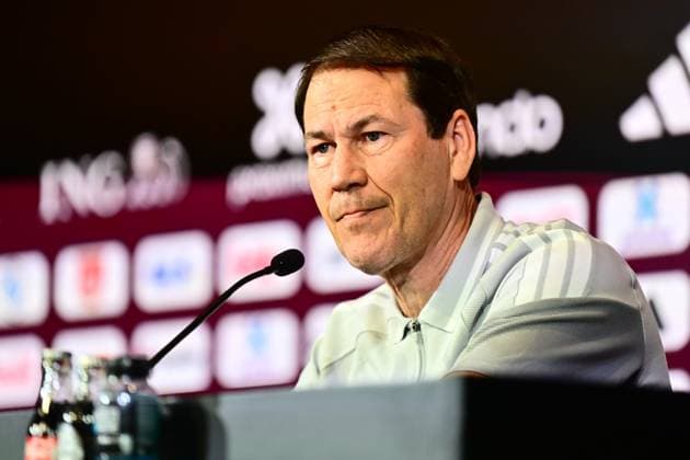 Fußball, FIFA WM 2026, Nationalteam Belgien, Pressekonferenz