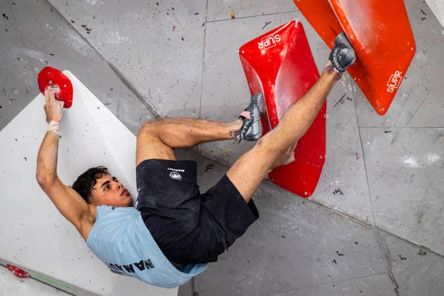 Klettern, Bouldern, World Climbing Series in Prag