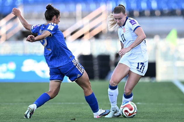 Fußball, Frauen, WM Quali, Italien - Serbien