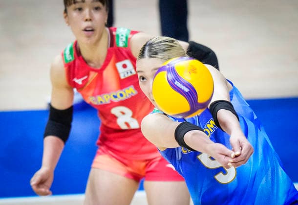 Volleyball, Frauen, Nations League, Japan - Ukraine