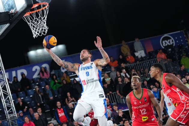 Basketball, FIBA 3x3 WM in Warschau, Frankreich - Madagaskar