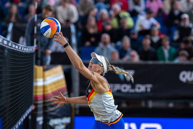 Beachvolleyball, Queen and King of the Court in Hamburg