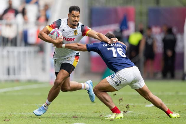 Rugby, 7er, HSBC SVNS, Deutschland - Frankreich